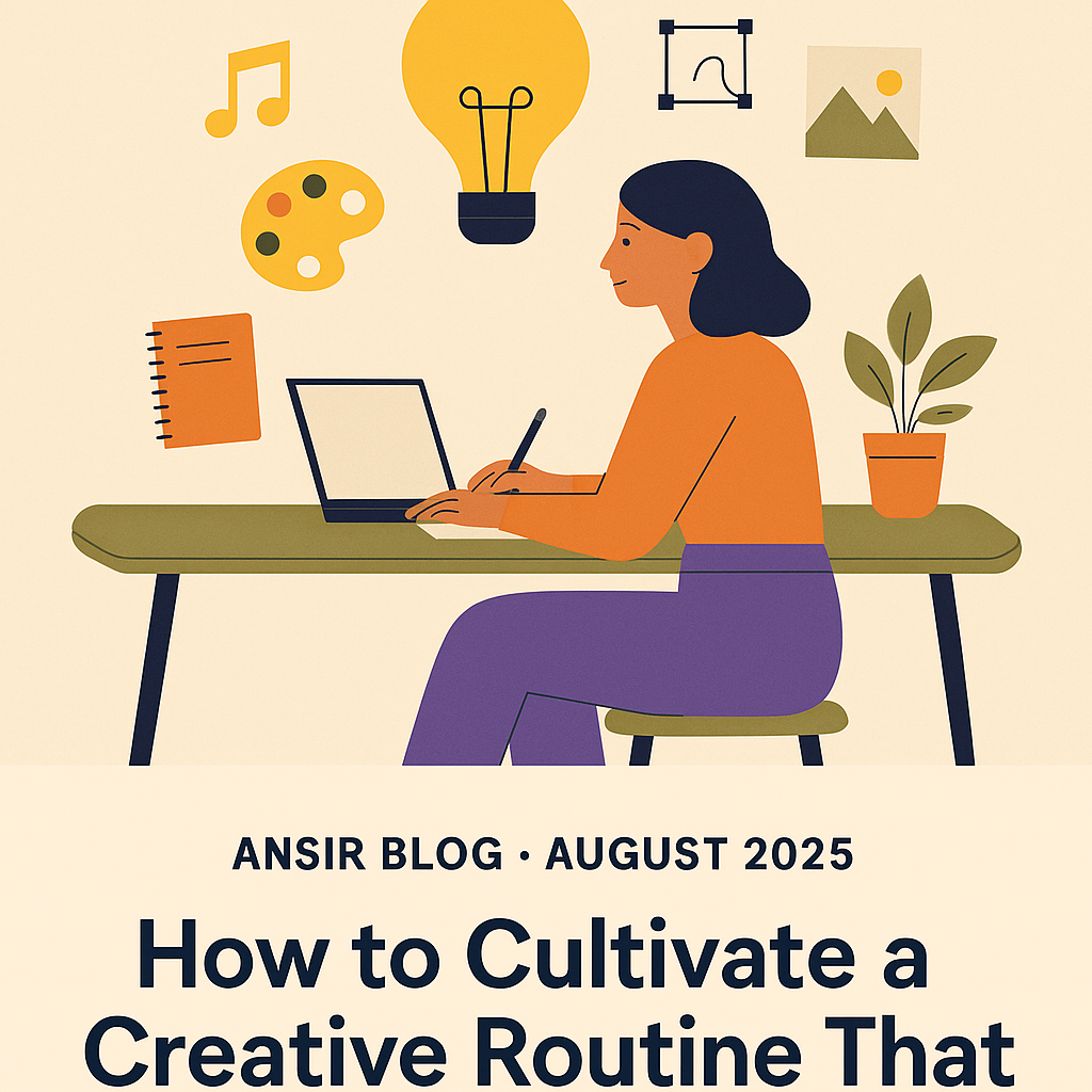 cultivate a creative routine