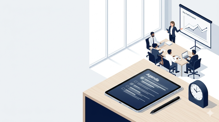 meetings that don't waste time graphic